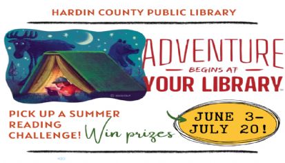 Adult Summer Reading Program starts JUNE 3